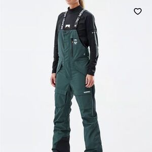 Like-new MONTEC Fawk W Dark Atlantic Snow Bibs / Ski Pants. Size L
